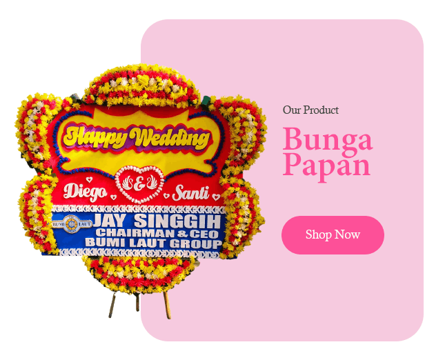 Produk Home Ocha Florist 1 Bunga Papan