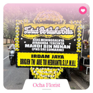 Bunga Papan Turut Berduka Cita