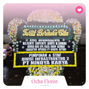 Bunga Papan Turut Berduka Cita